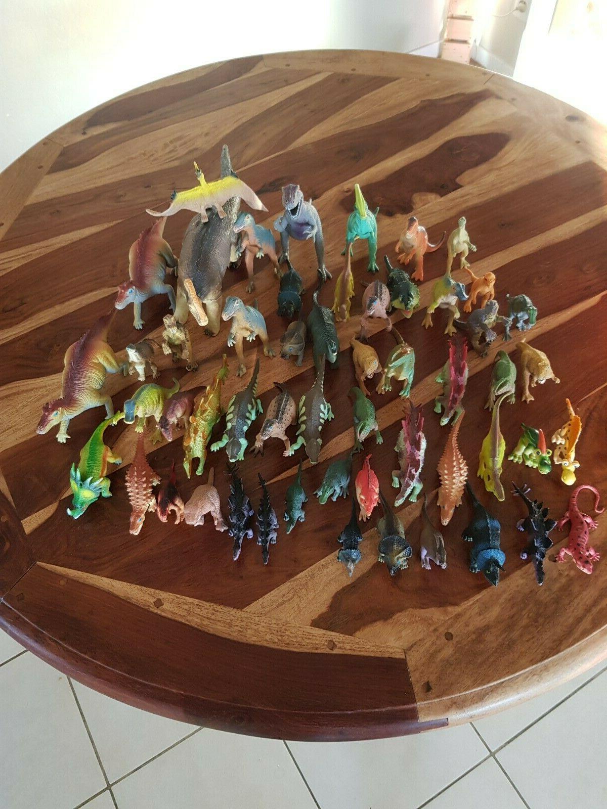 lot dinosaures en plastique jouet enfant