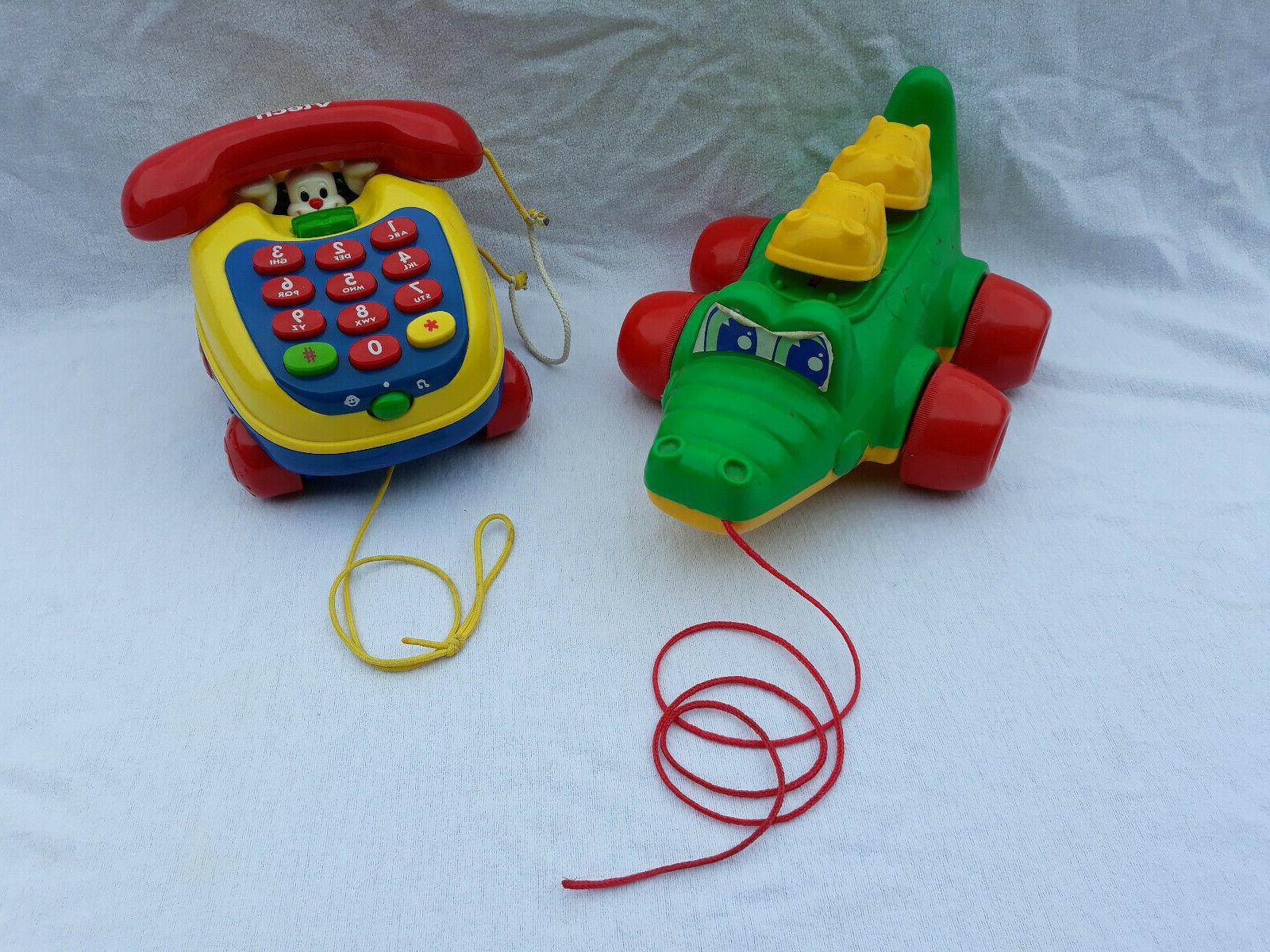 lot jouets electroniques 1er age telephone fixe