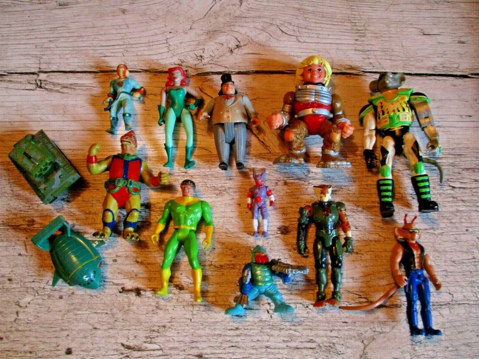 lot jouets figurines et vehicules vintage 80
