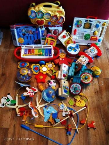 lot jouets vintage fisher price