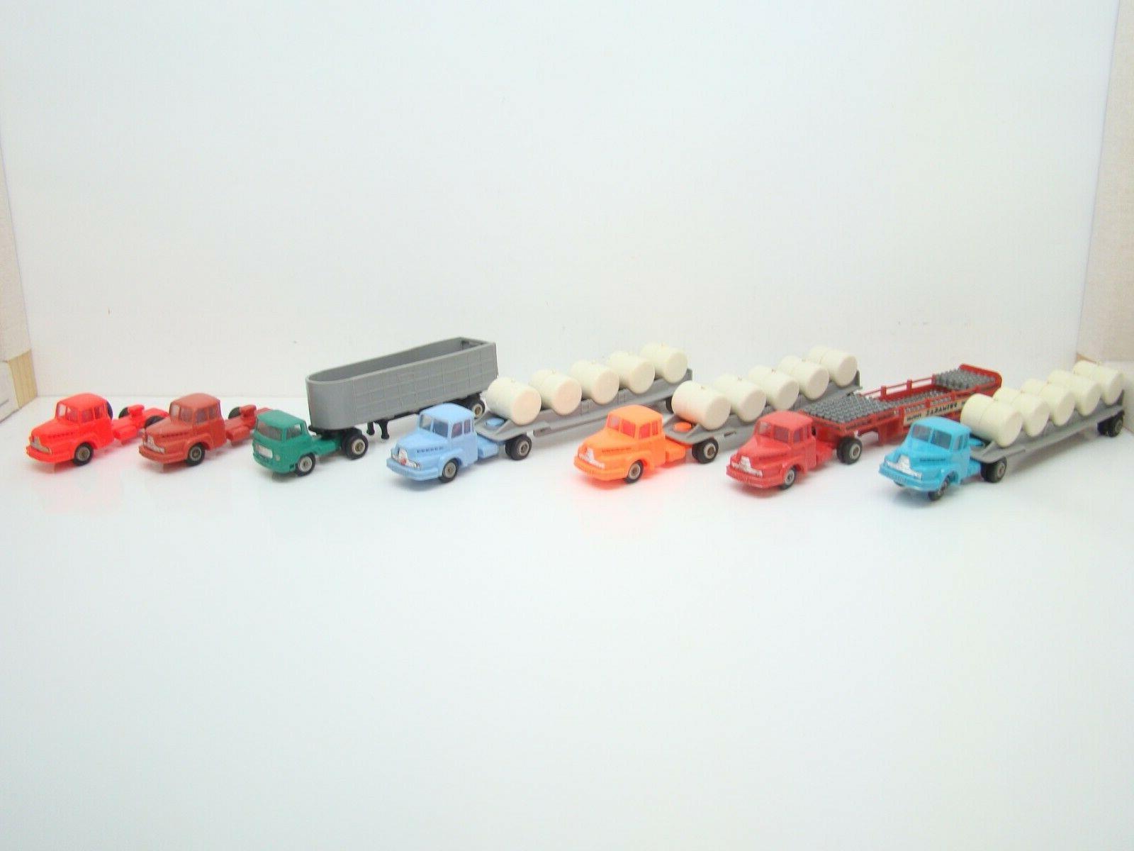 micro lot de tracteurs unic et remorques