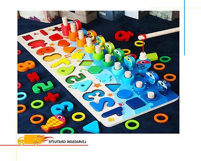 montessori varie planche a decouper jouets educatif