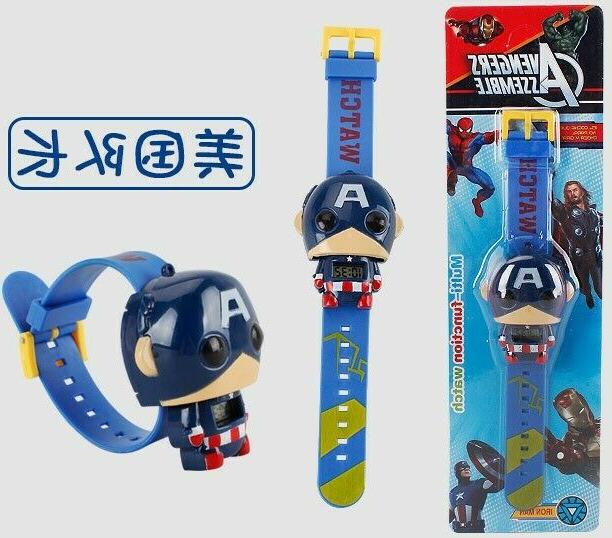 montre enfant avengers captain america ideal cadeau