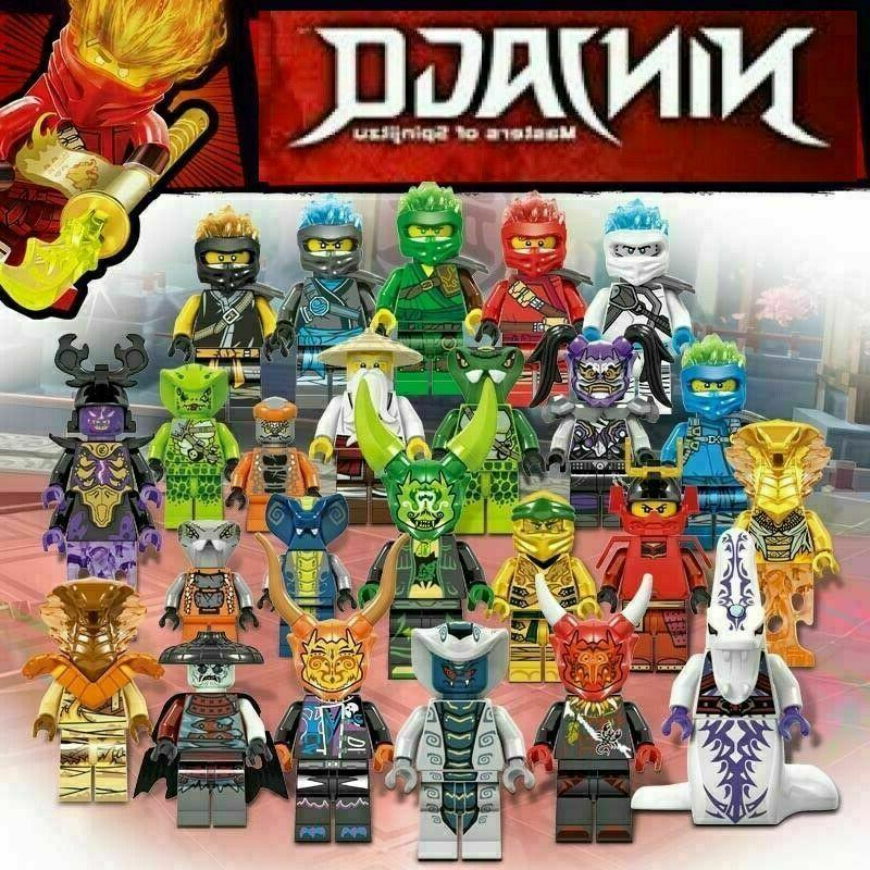 ninjago heros type lego lot de 24