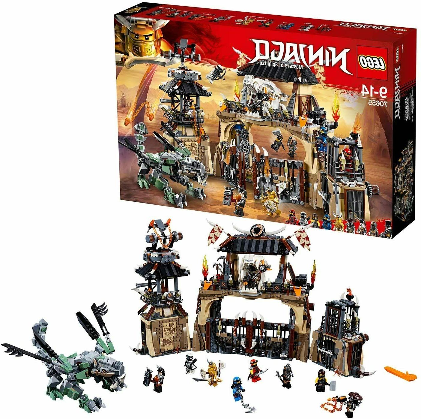 ninjago la taniere du dragon 70655 construction