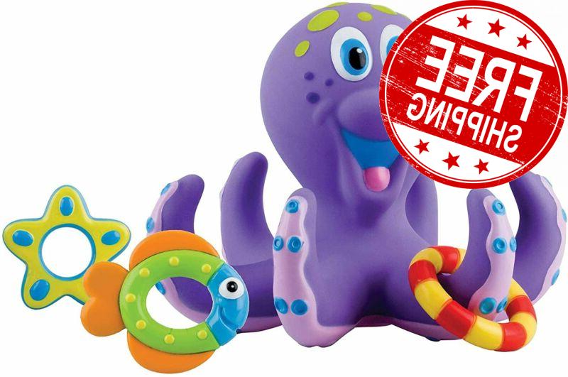 nuby floating octopus jouet de bain pieuvre