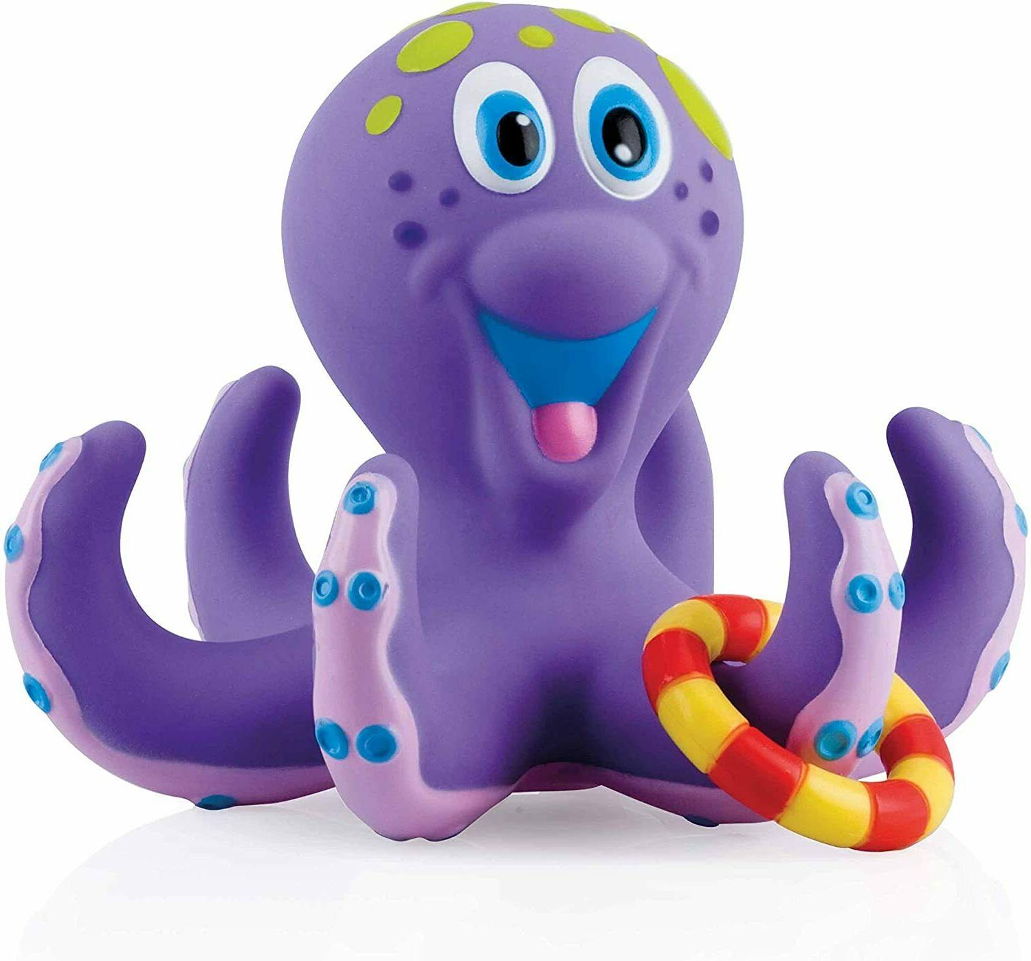 nuby floating octopus jouet de bain pieuvre