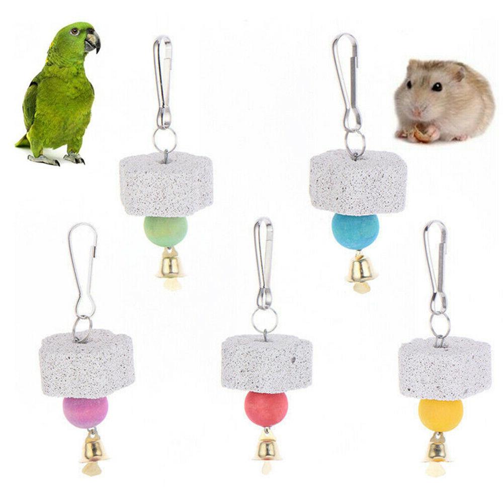 oiseaux perruche meulage mineral bell pierre molaire