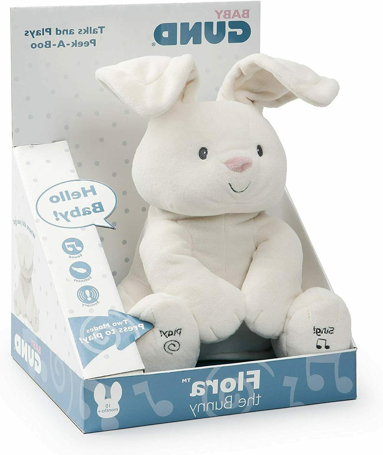 peluche bebe interactive jouet premier age flora