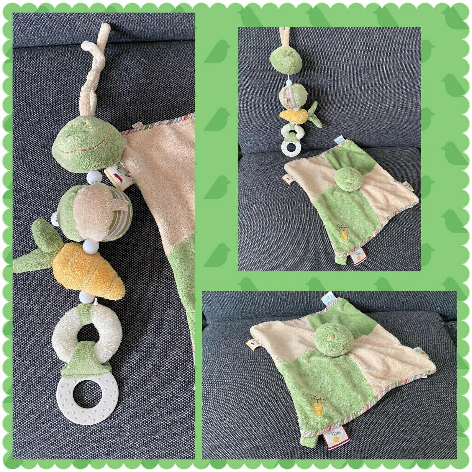peluche doudou jouet d eveil noukies grenouille