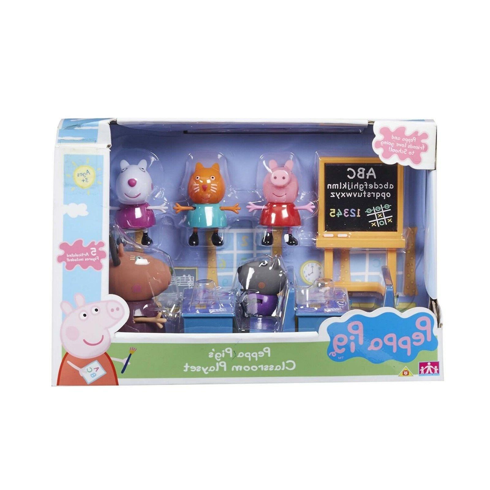 peppa pig jouet salle de classe