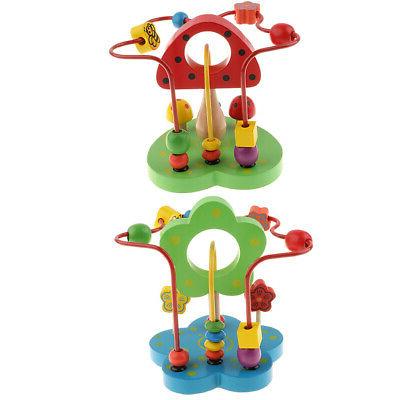 perle en bois enfants en bas age