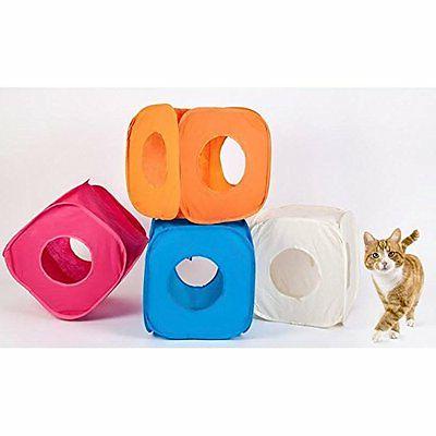 pop up jeu cube pour chat chaton