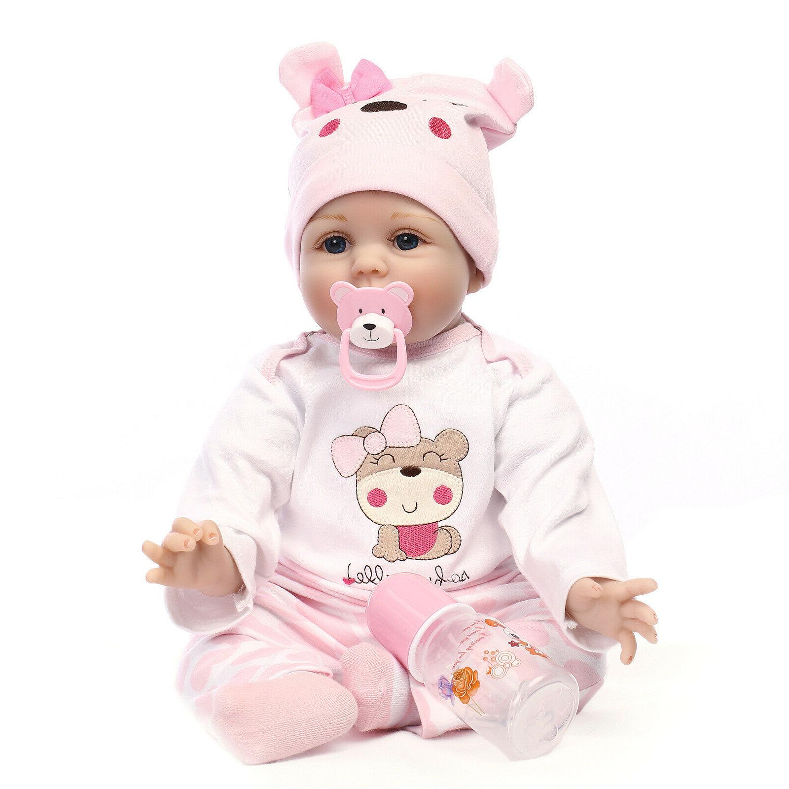 poupee realiste fille bebe silicone vinyle nouveau