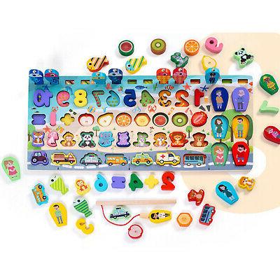 puzzle en bois bebe enfants en bas