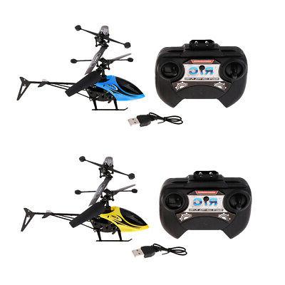 rc helicoptere telecommande 2 canaux avec led