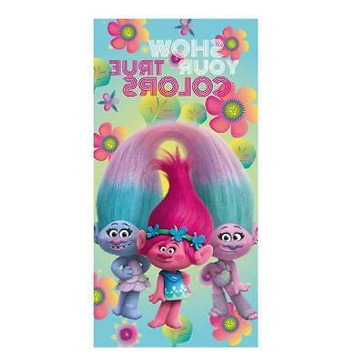 serviette de plage les trolls drap de
