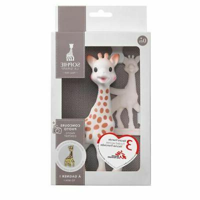 sophie la girafe coffret anneau dentition vanille