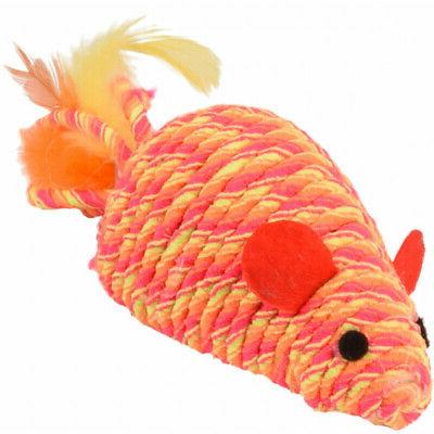 souris bibi orange 21 cm jouet pour