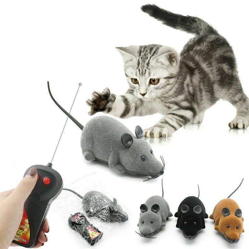 souris rat teleguide jouet pour chat chien
