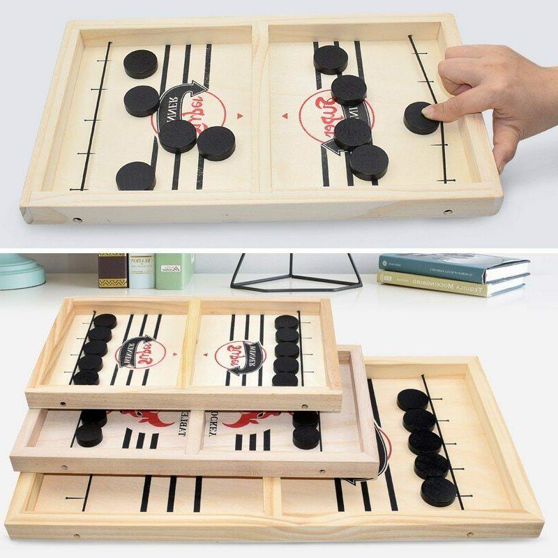 table en bois jeux de hockey jouets