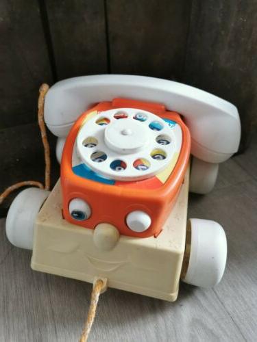 telephone jouet jouet a tirer rare vintage
