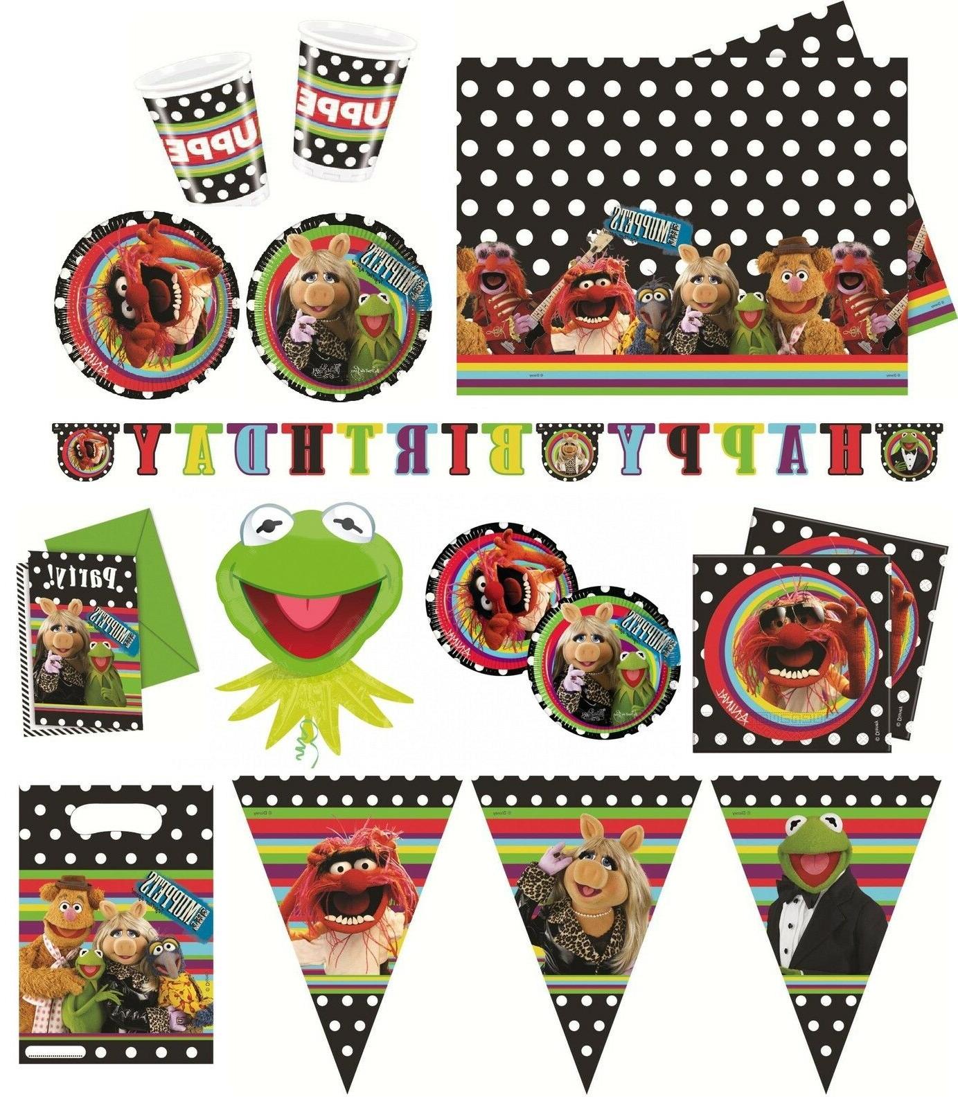 the muppets anniversaire fete gamme vaisselle