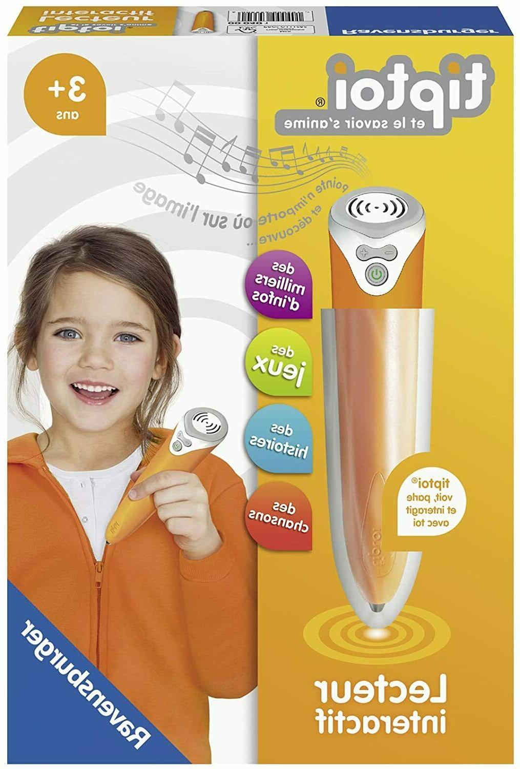 tiptoi lecteur interactif jouet educatif a partir