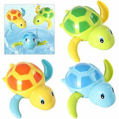 toymytoy 3pcs mignon tortues bain jouet cadeau