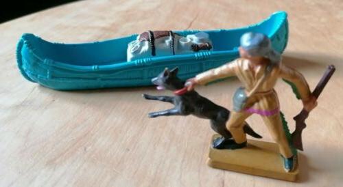 trappeur figurine jouet ancien