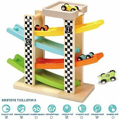 wooden ramp racer race track