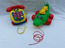 &eacute;lectroniques 1er &acirc;ge T&eacute;l&eacute;phone Fixe Vtech + Crocodile M