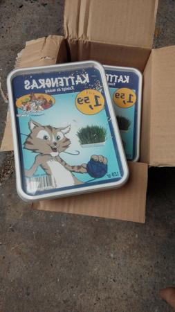 lot revendeur 24 boite herbe a chat