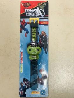 Montre Digitale Enfant Marvel Avengers Hulk Figurine Pile In