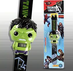 Montre enfant Avengers Hulk, id&eacute;al cadeau pas cher, Jouet p