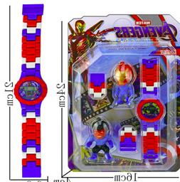 Montre enfant Lego Avengers, Jouet Bracelet gar&ccedil;on id&eacute;al c