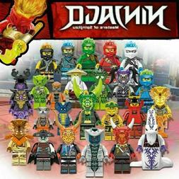 Ninjago Heros type Lego Lot de 24 Figurines Jouet Enfant neu