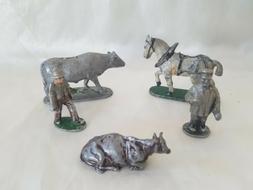 PERSONNAGE ANIMAUX DE LA FERME AUTHENTIQUE JOUET ANCIEN QUIR