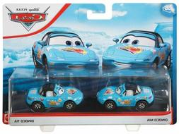 Disney Pixar Film Voitures Dinoco Bleu Mia & Tia 95 Voiture 