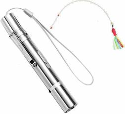 Pointeur Laser LED Chat Jouet interactif USB Rechargeable Al