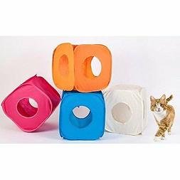 Pop-Up Jeu Cube pour Chat Chaton Petit Animaux de Compagnie 
