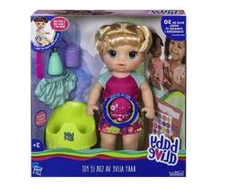 HASBRO Poup&eacute;e Baby Alive blonde va sur le pot Blonde + 3 an