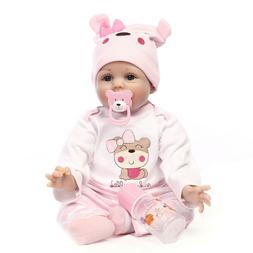 Npk Poup&eacute;e R&eacute;aliste Fille B&eacute;b&eacute; Silicone Vinyle Nouveau-N