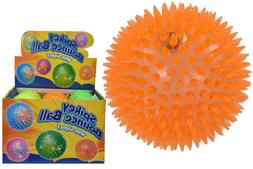 Spikey Saut Balle avec Lumi&egrave;re - TY1341 Color&eacute; Clair LED S
