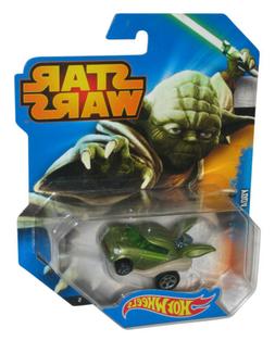 Star Wars Hot Wheels Yoda  Mattel V&eacute;hicule Die sous Pressio