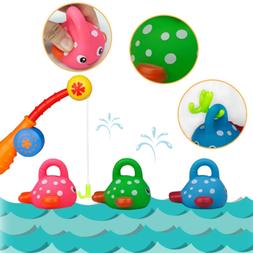 TONZE Jouet de Bain Bebe Enfant Jeux Bain Jeu de Peche a La 