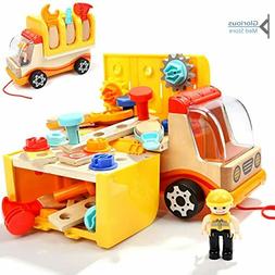 TOP BRIGHT Jouet Bricolage en Bois pour Gar&ccedil;on 2 Ans, Cadea