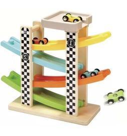 TOP BRIGHT Jouet Gar&ccedil;on En Bois Cadeau Jeux Voiture pour En