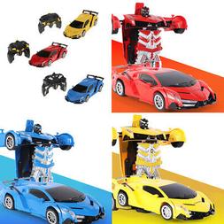 Transformer RC Racing Car T&eacute;l&eacute;commande Robot D&eacute;formation 