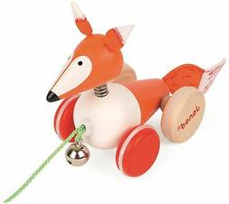 Janod ZIGOLOS TRA&Icirc;NER FOX Jouet En Bois Nouveau